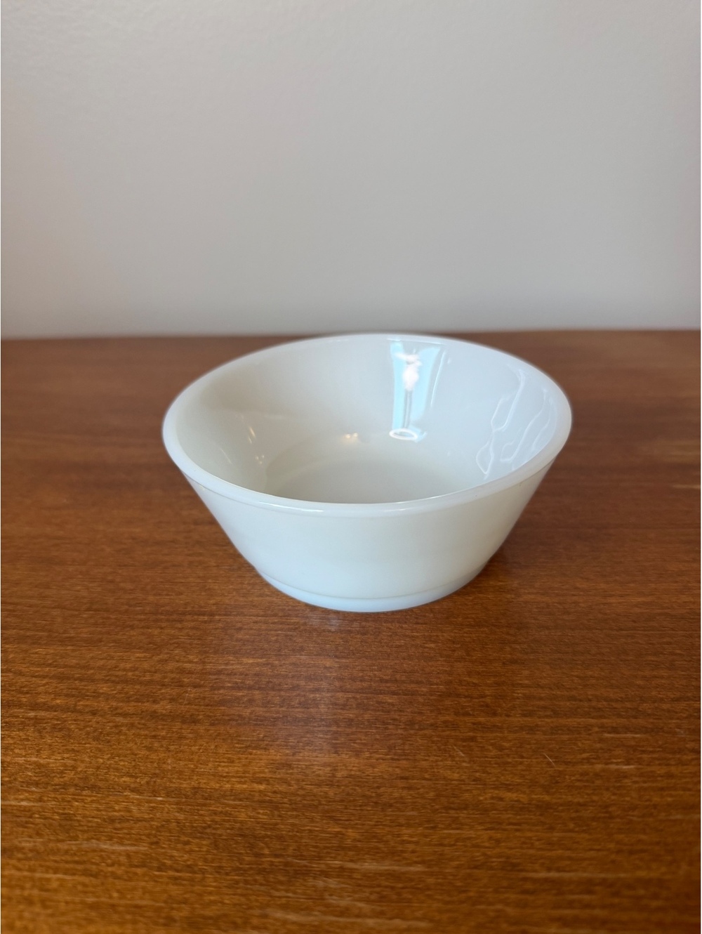 Fire King vintage milk glass bowl